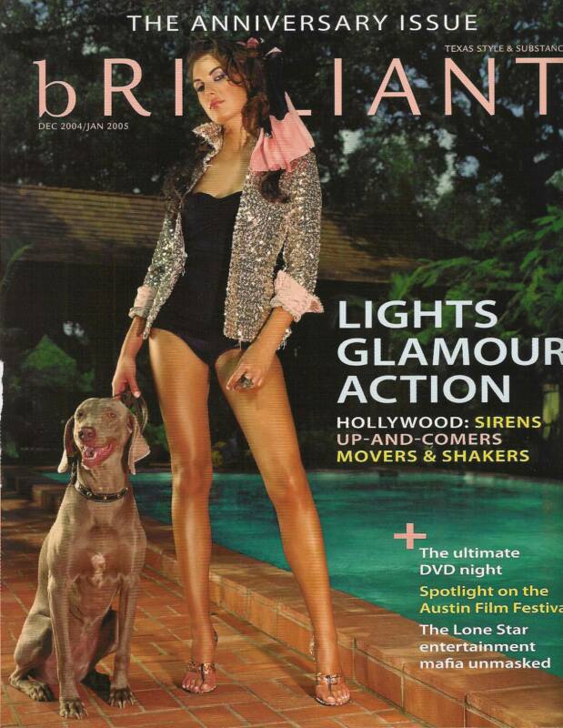 Click here to view a close up of the Mother of Pearl ring shown on the cover of "Brilliant Magazine"!